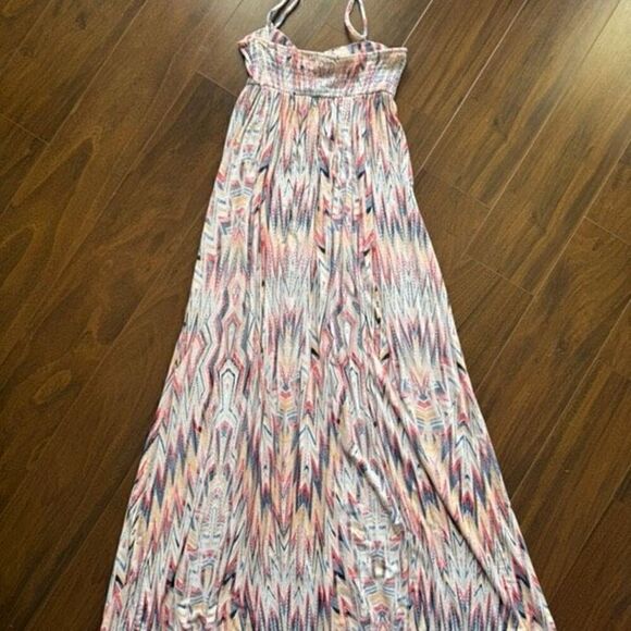 Ella Moss XS Xander Maxi Dress in Ruby Sweetheart sleeveless - Picture 7 of 7